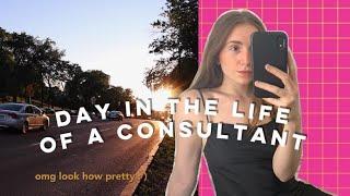 DAY IN THE LIFE OF A CONSULTANT | Opening up about mental health, global project & working out