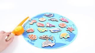 #Topbright Wooden Fishing Game Toy120372