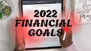 My 2022 Financial Goals| The Organized Money| Josy Simple Plans