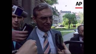 Yugoslavia - Zotov Meets Milosevic On Bosnia