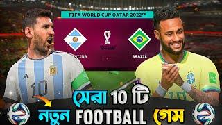 TOP 10 Football Game For Android 2023  ULTRA GRAPHCS | Best Football Game The World Android & IOS