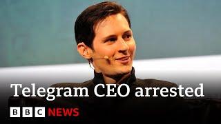 Telegram CEO Pavel Durov arrested at French airport | BBC News