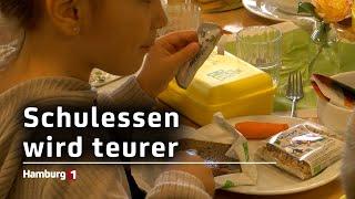 Maximalpreis für Mittagessen an Schulen gestiegen