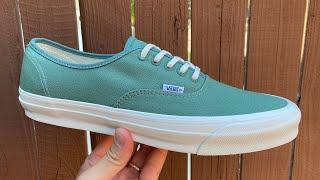 Vans Review: Vans Vault Originals x Pilgrim Surf + Supply “10 Year Anniversary” OG Authentic (Green)