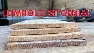 Leimholz ist was für Anfänger? Diese Technik sollte jeder kennen! - Verleimregeln im Test