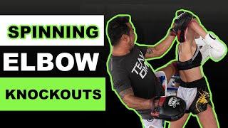 Spinning Elbow Knockouts | Muay Thai Technique and How To Tutorial | Damien Trainor