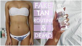 My Fake Tanning Routine!