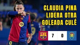 BARCELONA 7-0 st Pölten | CLAUDIA PINA MVP | La GESTIÓN DE MINUTOS de PERE ROMEU