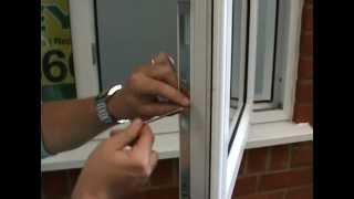 Maintenance of a Double glazed PVC window