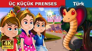 ÜÇ KÜÇÜK PRENSES | Three Little Princesses in Turkish | @TurkiyaFairyTales