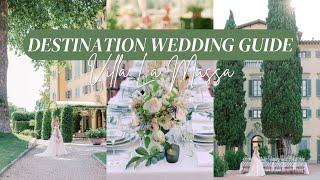 Florence Destination Wedding Venue | Villa La Massa X Wedaways