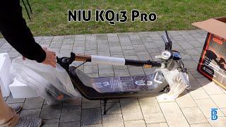 NIU KQi3 Pro E-Scooter Unboxing und Erste Fahrt - touchbenny