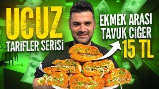 UCUZ TARİFLER SERİSİ!!! EKMEK ARASI 15 TL