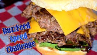 BuzzFeed Double Castle Burger Speed Challenge Sikeston MO