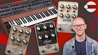 UAFX Pedals + Prophet-5 Synth (Starlight Echo, Golden Reverberator & Astra Modulation Machine)