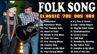 Top 50 Old Folk & Country Songs - Greatest 60's 70's Folk & Country Songs -S.& Garfunkel, Neil Young