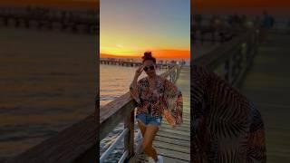 Golden hour #sunset #sandestin #florida #thevillageofbaytownewharf #marina #travel #sunsetlovers