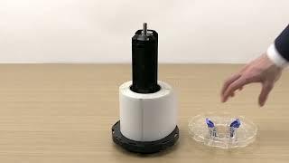 ADR AG Tutorial: Loading Roll Paper in the Printer CW C6000 CW C6500 Peeler Model