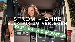 Mobile Solaranlage in Mini Camper & Wohnmobil: Autarke Camping Stromversorgung | Suaoki Powerstation