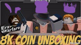 [EW] 8K Coin Crate Unboxing! (3 UNUSUALS!) (READ DESC)