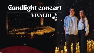 Come with us to Candlight concert - VIVALDI #amwf #vivaldi #classicalmusic #date