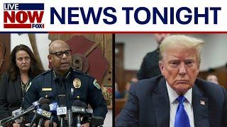 News tonight: Wisconsin school shooting, drone sighting, Trump hush money & more | LiveNOW from FOX