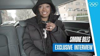 Exclusive backseat interview with Simone Biles: New Year’s resolutions, fashion secrets and more