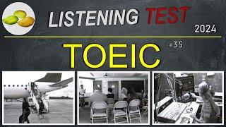 TOEIC Listening Test 35. TOEIC Asia set. Japan examination 2024