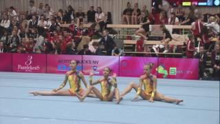 FIAC 2017 JUN DYN KAZAKHSTAN FEDERATION FROLOVA  Polina ALIMBEKOVA Akmaral DAIROVA Maral