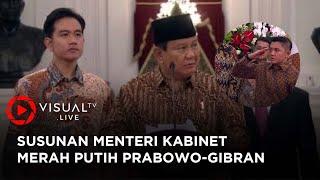 Susunan Menteri Kabinet Merah Putih Prabowo Gibran, Ada nama Mayor Teddy