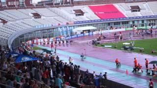 NK Atletiek 2014 - 100m Mannen [Halve finale 1]