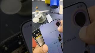 Mobile screen black dots removeing|mobile leak lcd|how to remo black dots from lcd|#shorts #iphone