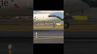 Crj-900 butter landing ….. #msfs2020 #shorts