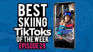 BIG SKI SENDS & MEMES! Best Skiing / Snowboarding TikToks of the Week #29