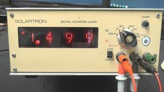DL#070 - Solartron LM1619 1970s Digital Volt Meter Teardown