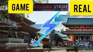 TOP 5 MAPS OF(MODERN STRIKE ONLINE) IN REAL LIFE 