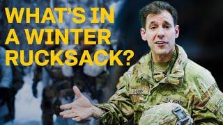 How Soldiers Pack For A Winter Ruck | GOARMY