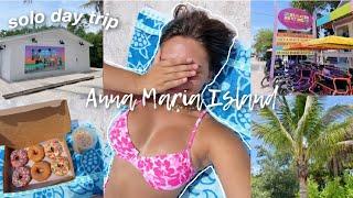 Anna Maria Island VLOG: beach, food, shopping, exploring + first solo trip