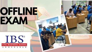 Offline Exams at IBS Ahmedabad || Review by Students #offline #exam