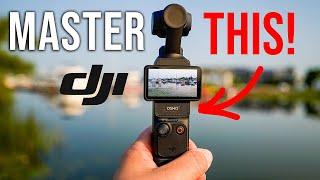 MASTER 10 PRO CINEAMTIC SHOTS with DJI OSMO POCKET 3 & BEST SETTINGS tutorial for beginners