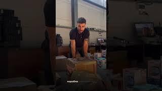  А как вы упаковываете товары, которые едут из Китая? 