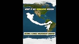 What if All Himalayas Region United a Single Independent country | Country Comparison | Data Duck 3