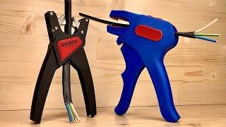 Стриппер Weicon 7F vs Knipex KN-1264180 / Аналоги: EKF WS-14 и Jokari 20030 - Какой лучше выбрать?!