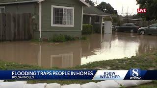 Heavy rain strikes flood-prone Monterey County neighborhood once more