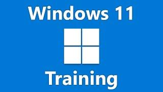 Learn about Windows 11: A Training Tutorial