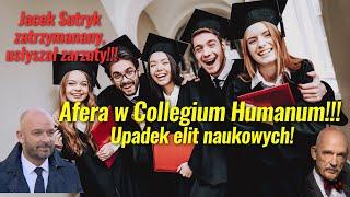 Afera w Collegium Humanum! Upadek elit naukowych!