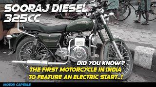 Sooraj Motorcycle 325cc Diesel Review #MotorCapsule