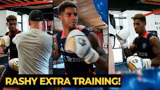 Marcus Rashford did BOXING TRAINING during the international break | Man Utd News