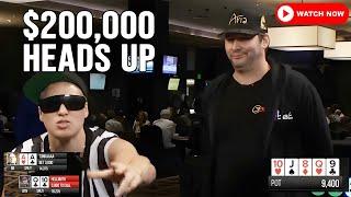 Phil Hellmuth vs. Tonkaaaa ($200,000) Defending his Championship Belt!