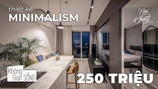 Hô Biến Căn Hộ 45m2 thành Phong Cách Tối Giản "MINIMALISM" chỉ với 250 Triệu Đồng | Không Gian Sống